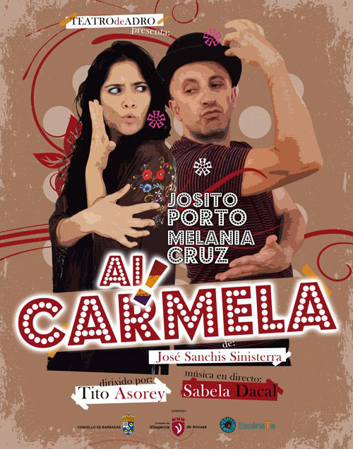 <blink>Teatro do Adro estrena en Vilagarcia su obra Ai Carmela</blink>