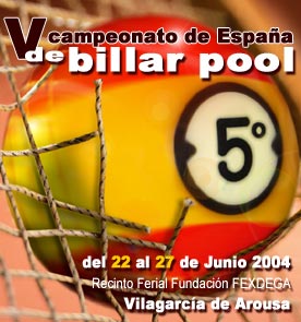 V Campeonato de Espana de Billar Pool