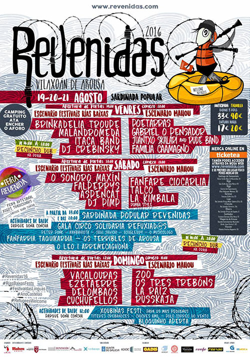 Fiesta de las Revenidas 2016 en Vilaxoan
