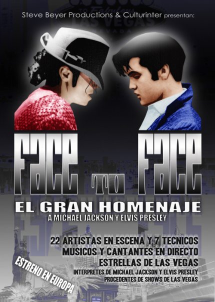 Face to Face Homenaje musical a Michael Jackson y Elvis Presley