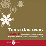 Toma de las uvas de Fin de Ano