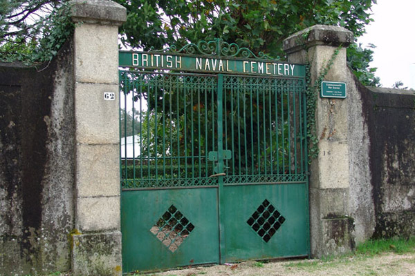 El cementerio naval britanico de Vilagarcia de Arousa